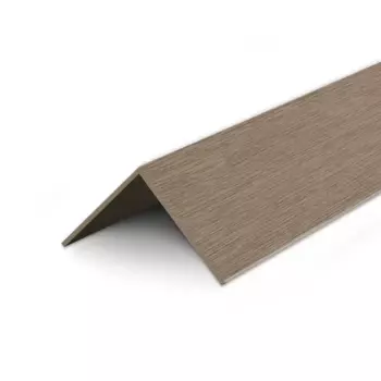 Угол ПВХ 30x30x2700 мм дуб мокко