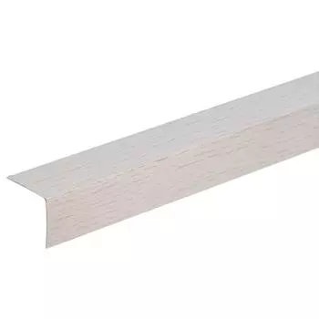 Угол ПВХ 30x30x2700 мм ясень серый