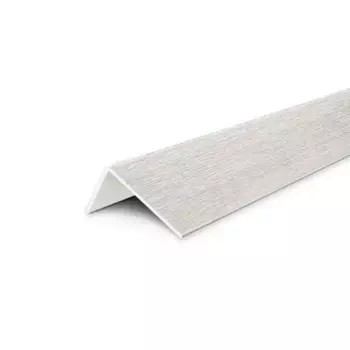 Угол ПВХ арочный 10x20x2700 мм дуб айсберг