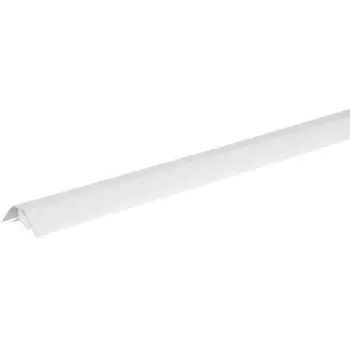 Угол ПВХ внутренний для панелей 8 мм, 3000 мм, цвет белый