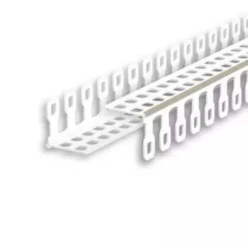 Угол штукатурный арочный Идеал 2 мм ПВХ 25x2500 мм