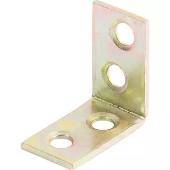 Уголок мебельный KSZ 25x25x14x1.75 желтый цинк