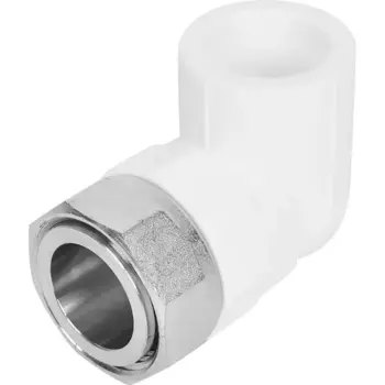 Угол комбинированный 90° Valtec 1"x25 мм ВР ВП полипропилен VTP.758.0.02506