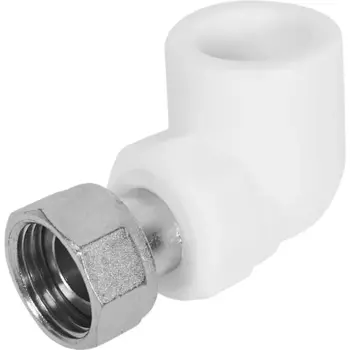 Угол комбинированный 90° Valtec 1/2"x20 мм ВР ВП полипропилен VTP.758.0.02004