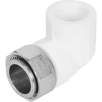 Угол комбинированный 90° Valtec 3/4"x20 мм ВР ВП полипропилен VTP.758.0.02005