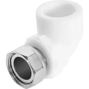 Угол комбинированный 90° Valtec 3/4"x25 мм ВР ВП полипропилен VTP.758.0.02505