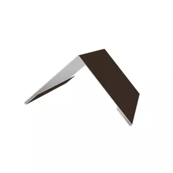 Угол внешний 50x50x1250 мм цвет коричневый