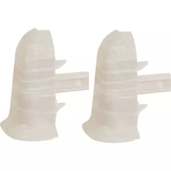 Угол внешний для плинтуса «Дуб Морской», высота 62 мм, 2 шт.