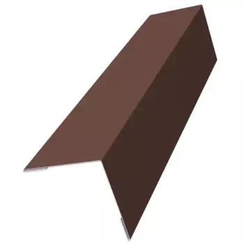 Угол внешний металл Dacha 1.25 м. RAL 8017 коричневый