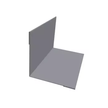 Угол внутренний 50x50x1250 мм цвет светло-серый