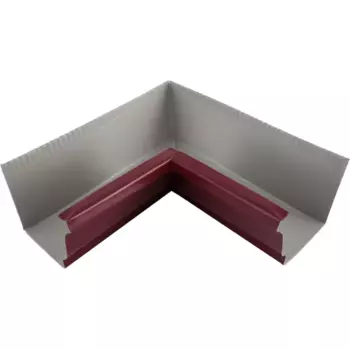 Угол желоба внутренний 90° цвет красный