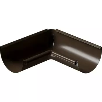 Угол желоба внутренний металл Dacha Stal 125 мм 90 градусов RAL 8017 коричневый