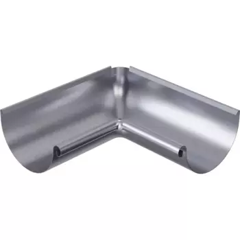 Угол желоба внутренний металл Dacha Stal 125 мм 90 градусов оцинкованный