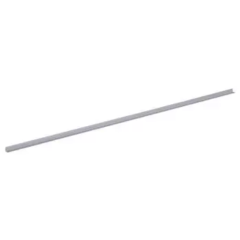 Уголок алюминиевый 10х10х1,2 мм, 2 м, цвет серебро