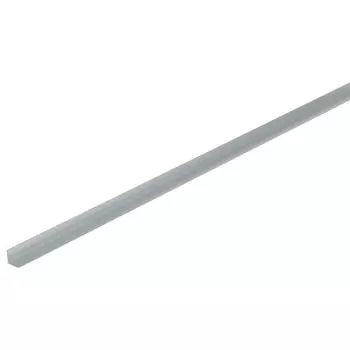 Профиль L-образный алюминий анодированный 20x20x1x1000 мм серый