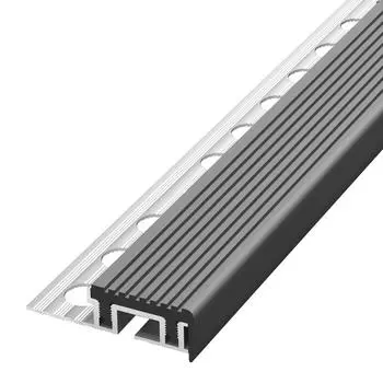 Профиль для ступени Alprofi 250 см цвет серый