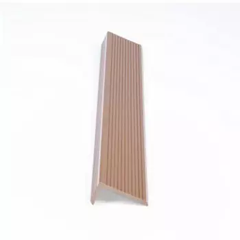 Уголок для террасной доски Groentec 70x35х3000 мм ДПК цвет дуб