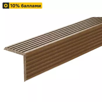 Уголок для террасной доски Nauticprime 57x57x3000 мм