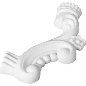 Уголок мебельный 405 80х54х10 мм, левый/правый, ПВХ