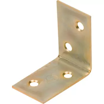 Уголок мебельный KSZ8 40x40x25x1.5 мм желтый цинк