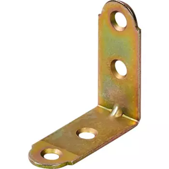 Уголок мебельный KWZ 40x40x17x1.5 желтый цинк