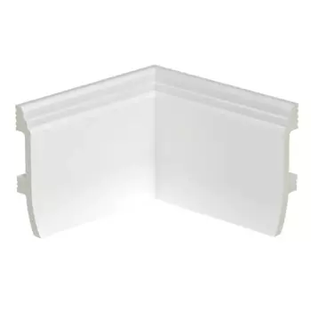 Уголок настенный полистирол внутренний Format 08DI белый 250x80x250 мм