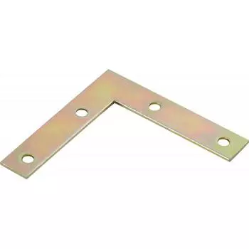 Оконный уголок 50x50x10x1.25 желтый цинк