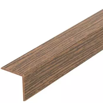 Уголок ПВХ 20х20х1000 мм, цвет вишня