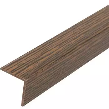 Уголок ПВХ 20х20х2000 мм, цвет вишня