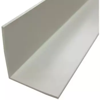 Уголок ПВХ Белый 40x40x3000 мм