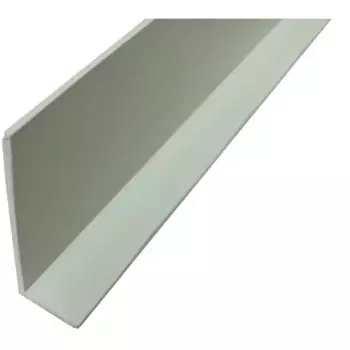 Уголок ПВХ Белый 50x18x3000 мм