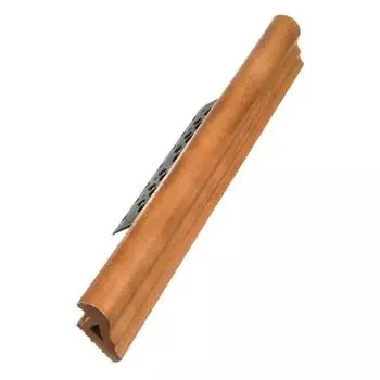 Уголок закладной №217 для ступени 5х36 см цвет коричневый