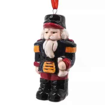 Украшение новогоднее Солдатик 8.5x5.5 см красный