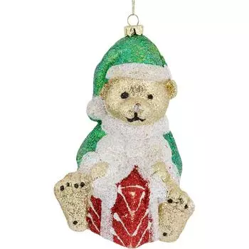 Украшение ёлочное «Плюшевый мишка» 13 см