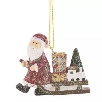 Украшение ёлочное «Сани Деда Мороза», 7.5 см