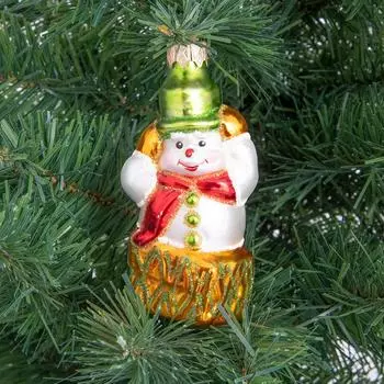 Украшение ёлочное «Снеговик» ИФТ-11/35, 10 см