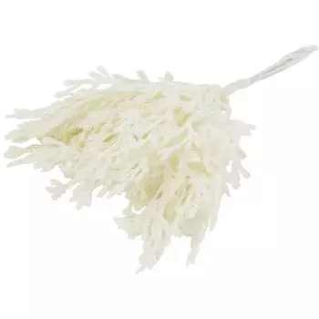 Украшение «Ветка» 20 см цвет белый