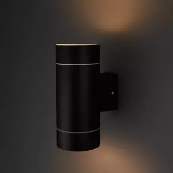 Светильник уличный настенный Uniel S92A 2x50 Вт GX53 IP65 цвет черный