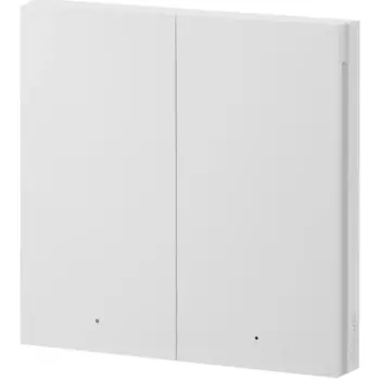 Умный выключатель накладной Aqara WS-EUK04 2 клавиши цвет белый