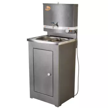 Умывальник Вихрь Люкс с подогревом нержавеющая сталь цвет серебристый