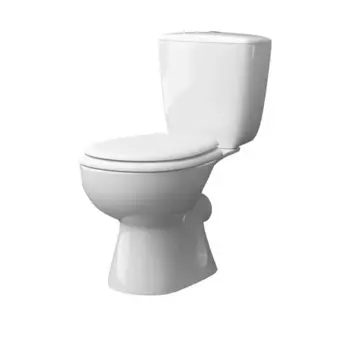 Унитаз-компакт Керамин Позитано горизонтальный выпуск двойной смыв