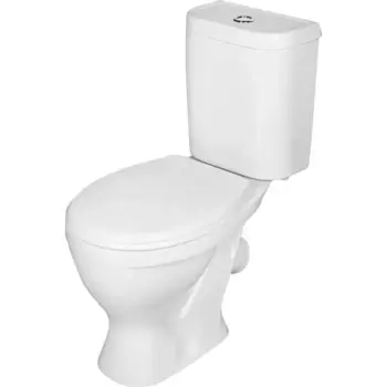 Унитаз-компакт Sanita Тоби косой выпуск с полкой