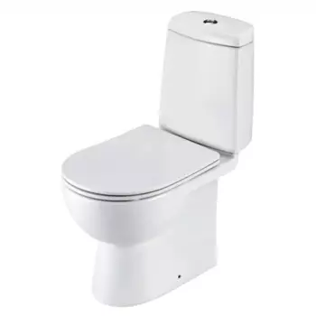 Унитаз-компакт Santek Аксель с микролифтом двойной смыв цвет белый