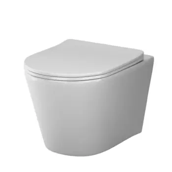 Унитаз подвесной AM.PM Flash Tornado безободковый с сиденьем