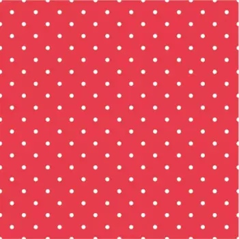 Упаковочная бумага «Горох на красном» 100x70 см
