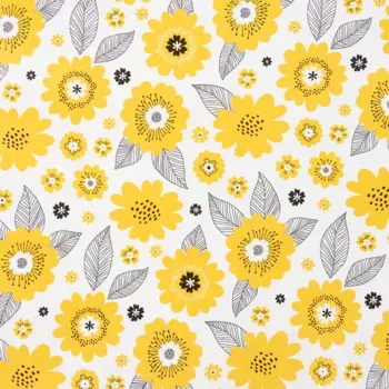 Упаковочная бумага Симфония "Цветы" 100x70 см