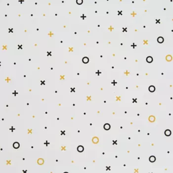 Упаковочная бумага Симфония "Горох" 100x70 см