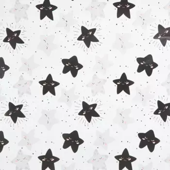 Упаковочная бумага Симфония "Звездочки" 100x70 см