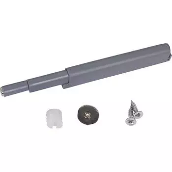 Упор-защелка фасада AMF11/GR, 85x14 мм, пластик, цвет серый