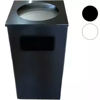 Урна УРП-3 35.6x35.6x67 см металл цвет в ассортименте